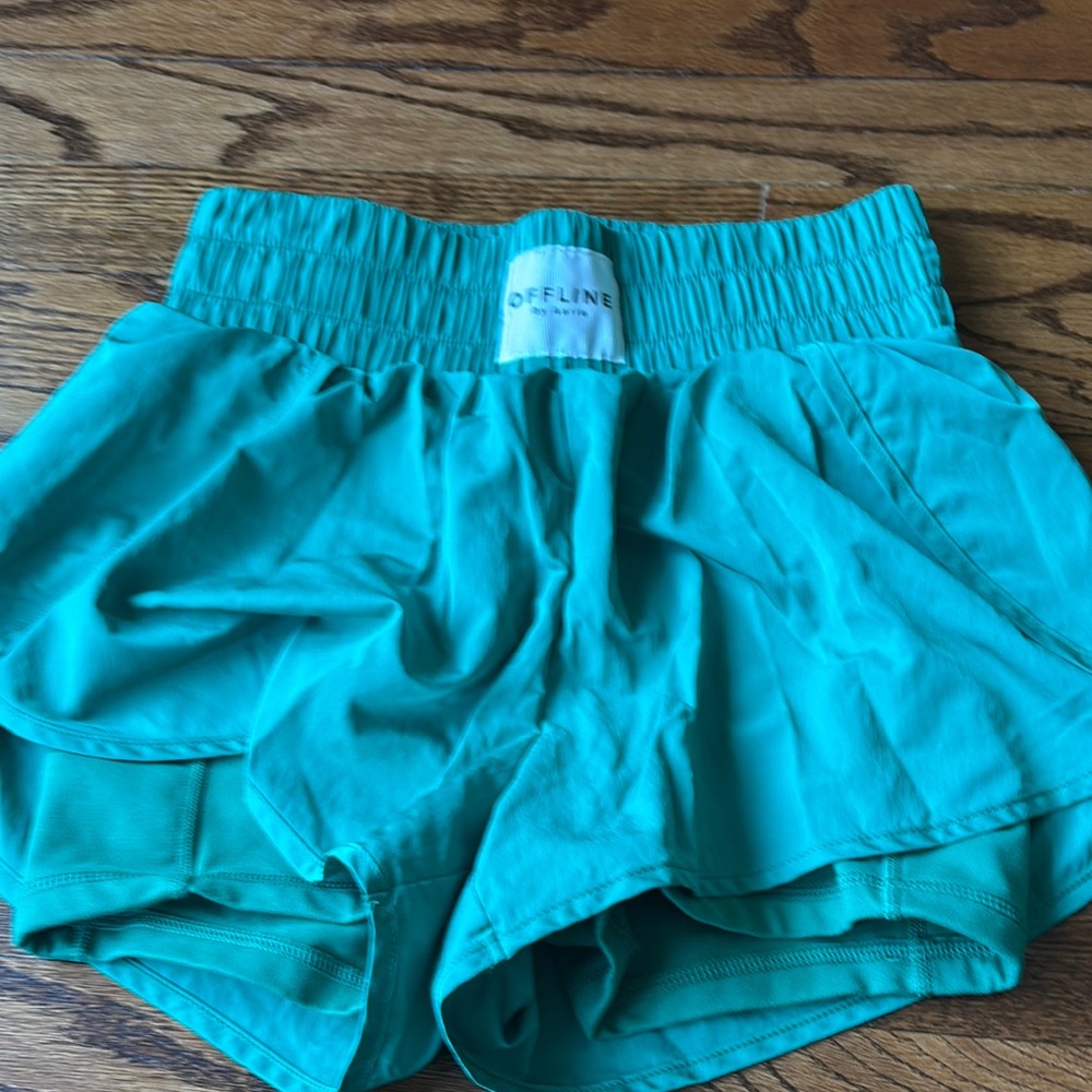 Aerie Teal Athletic Shorts
